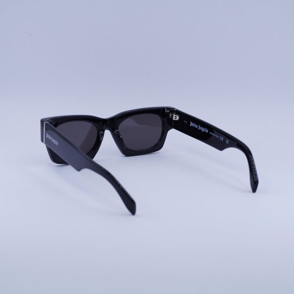 Palm Angels PERI089 BODIE 1007 Sunglasses Black Square Frame, Grey Lenses - Picture 5 of 9